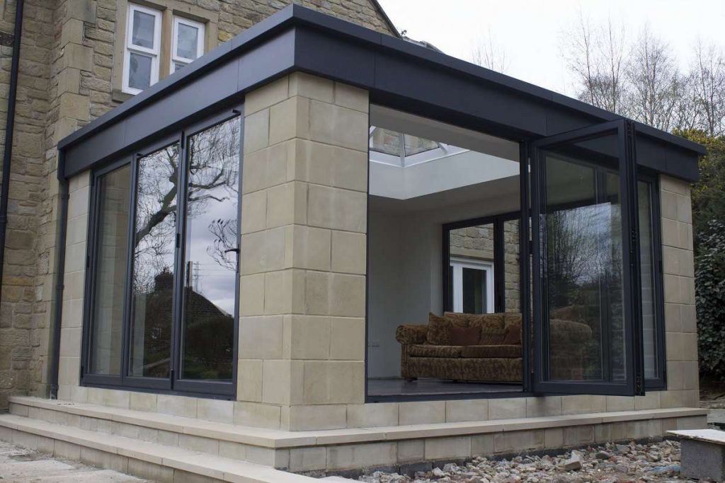Bespoke Residential Conservatory with Bi-Folding doors